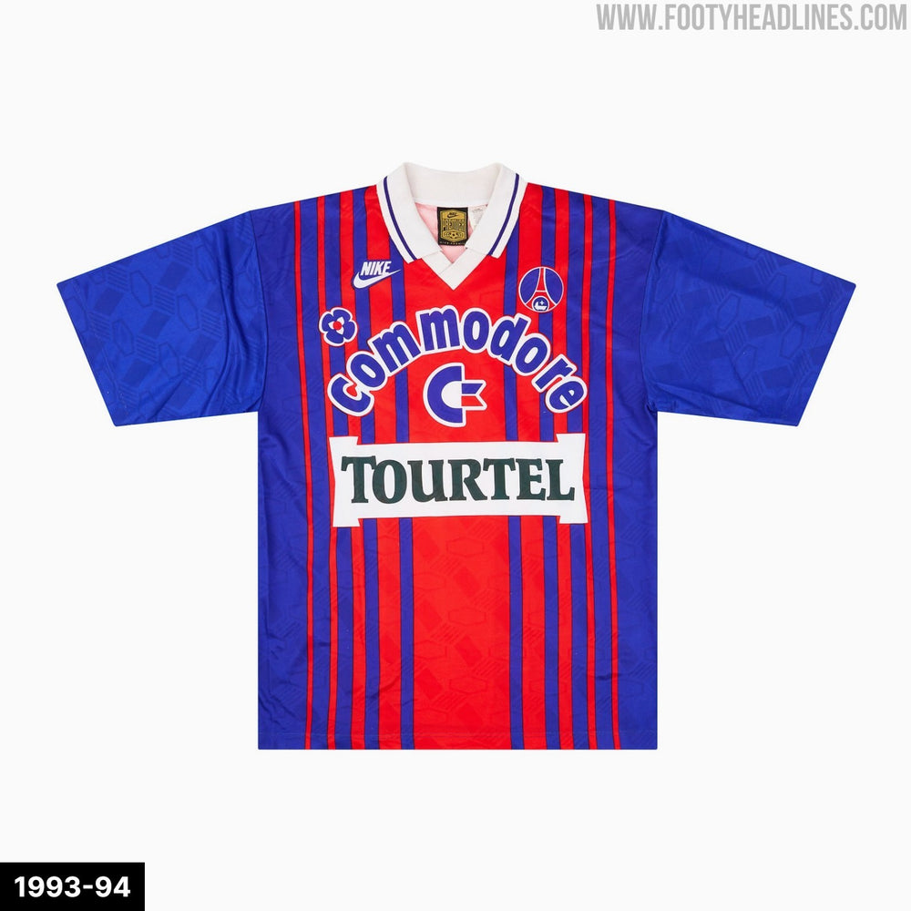 Fuite : le PSG va ressusciter le maillot dégradé de 1993-1994 en version lifestyle 2027-2028