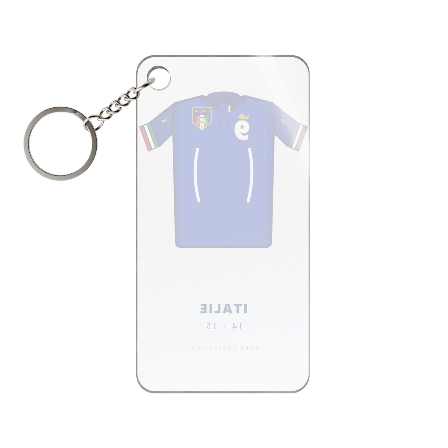 Porte-clés Italie 14-15 — Maillot acrylique · Pure Collection