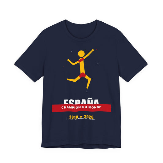 T-shirt Espagne Champion du Monde 2026