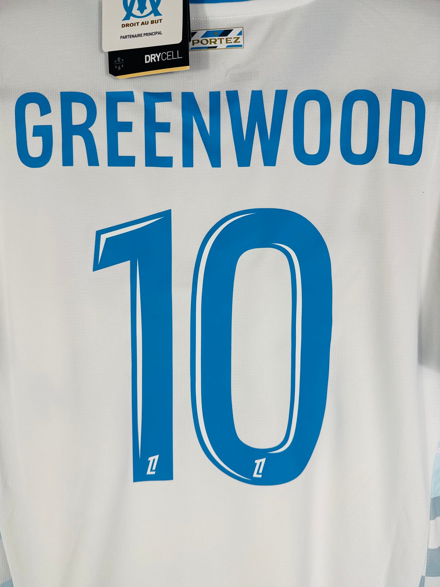 Maillot OM 2024-2025 Domicile - Greenwood N°10 (S)