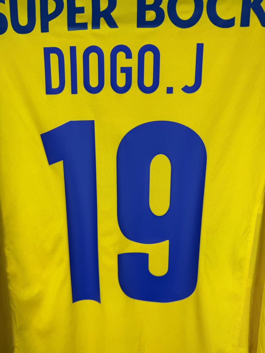 Détail flocage Diogo Jota N19 maillot FC Porto 2016-2017
