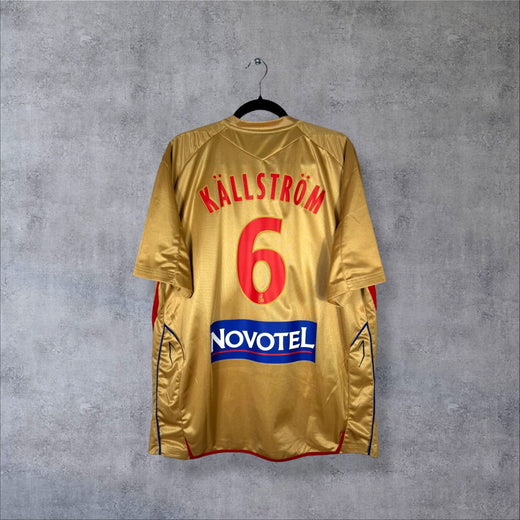 Maillot OL 2007-2008 Extérieur - Källström N°6 (XXL)