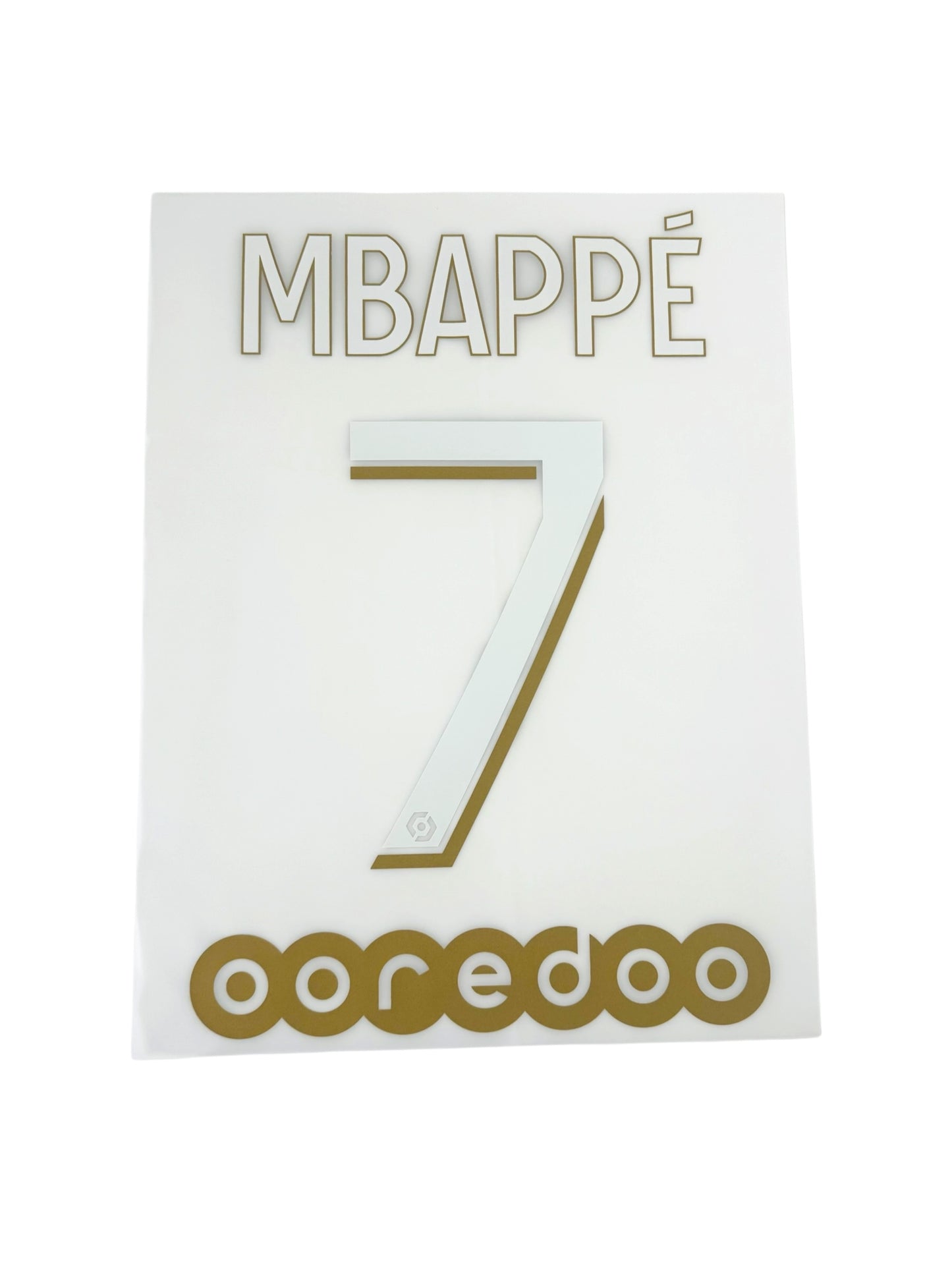 Flocage officiel PSG 2020-2021 Mbappé third