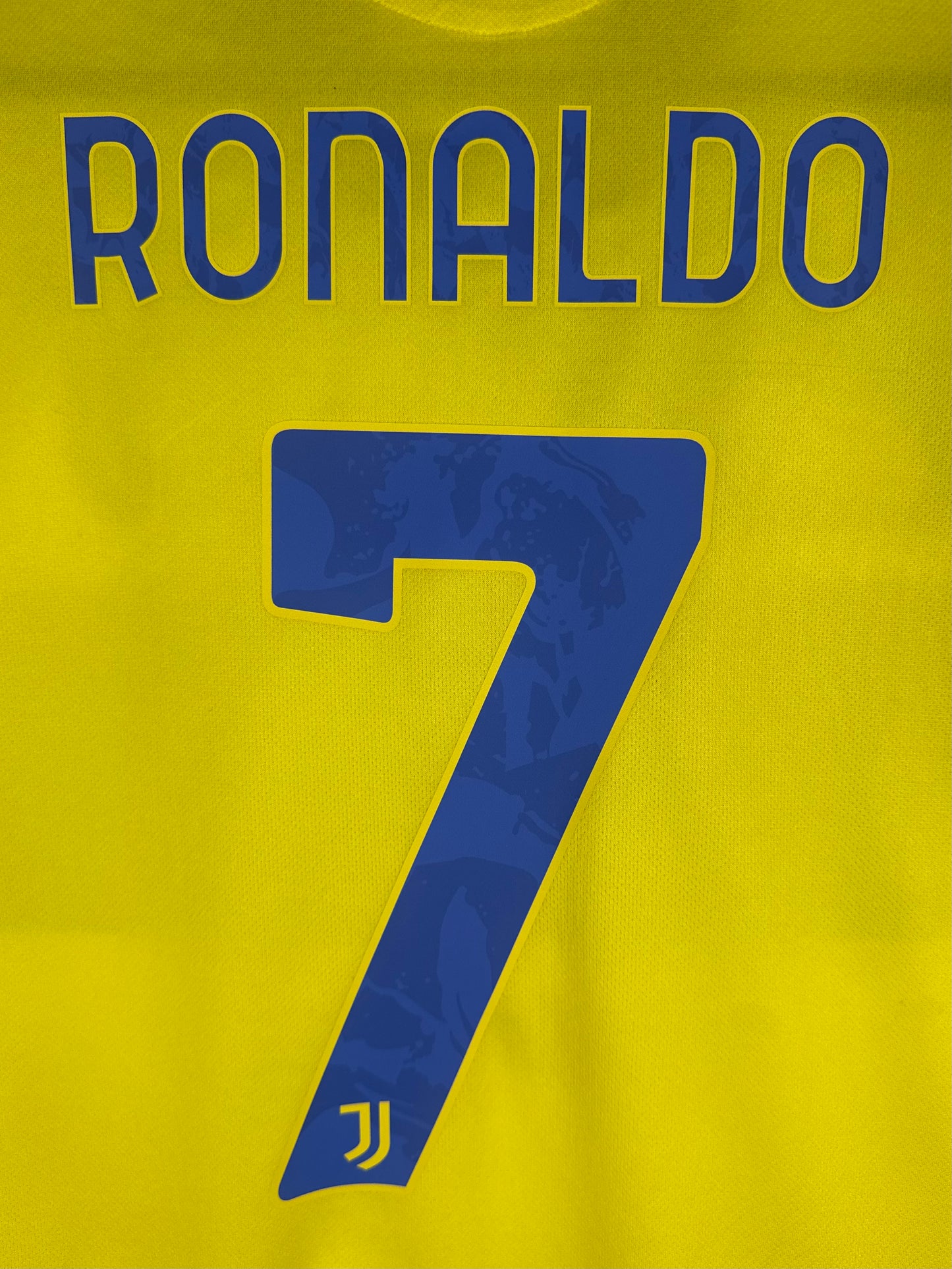 Flocage officiel arrière Ronaldo 7 - Maillot Juventus 2021-2022 Third