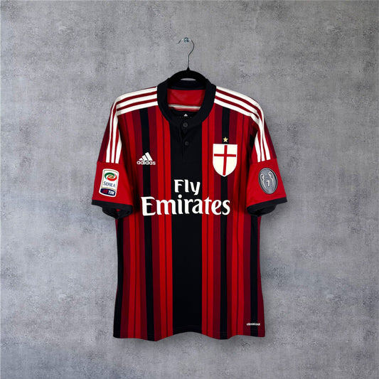 Maillot authentique AC Milan 2014-2015 Domicile Adidas vue de face