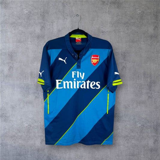 Maillot Arsenal 2014-2015 third vue avant sponsor et logo Puma