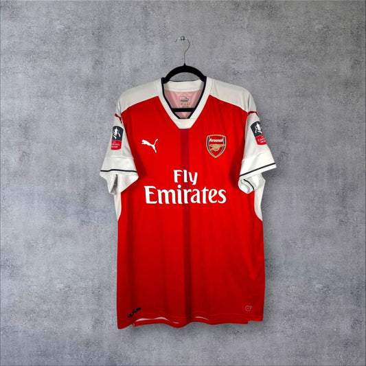 Maillot authentique Arsenal 2016-2017 Domicile Puma vue de face