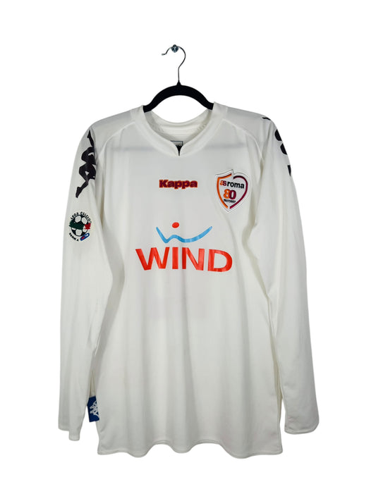 Maillot AS Roma 2007-2008 Extérieur - Totti N°10 - Vue avant