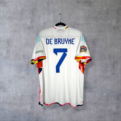 Belgium 2022-2023 Away Shirt - De Bruyne No.7 (XXL)