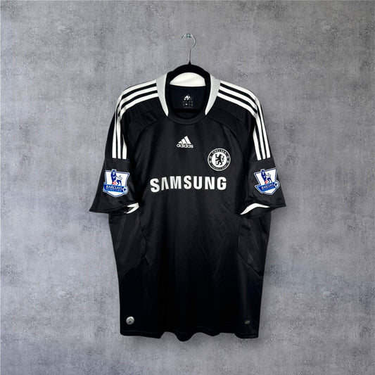Maillot authentique Chelsea 2008-2009 Extérieur Adidas vue de face