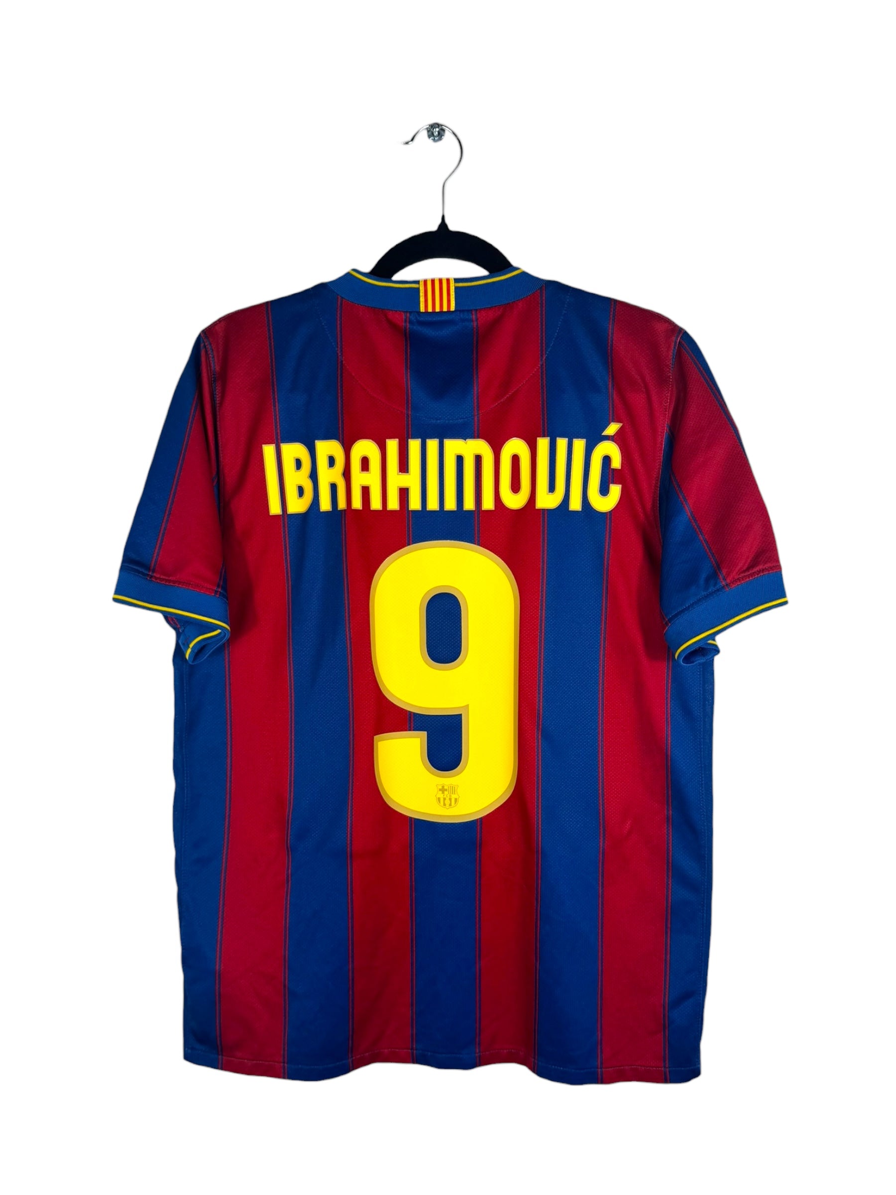 FC Barcelona 2009-2010 Home Jersey – Zlatan Ibrahimović N°9 (S