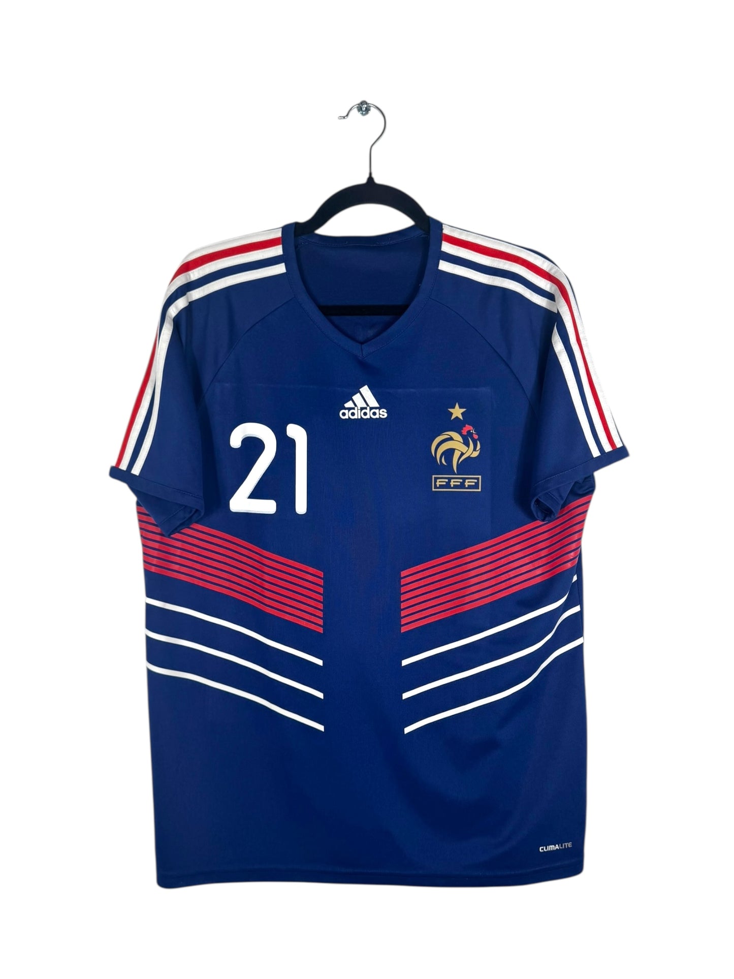Maillot France 2009-2010 domicile Adidas Anelka 21