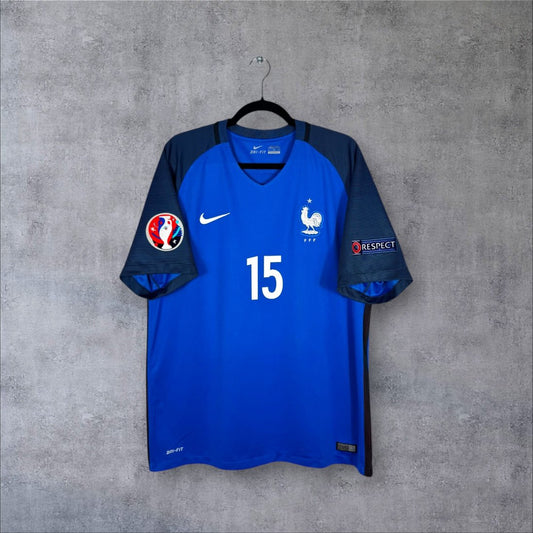Maillot authentique Équipe de France 2016 Domicile Nike vue de face