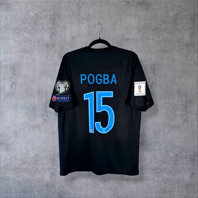 Maillot France 2017-2018 Third Noir - Pogba N°15 (L)