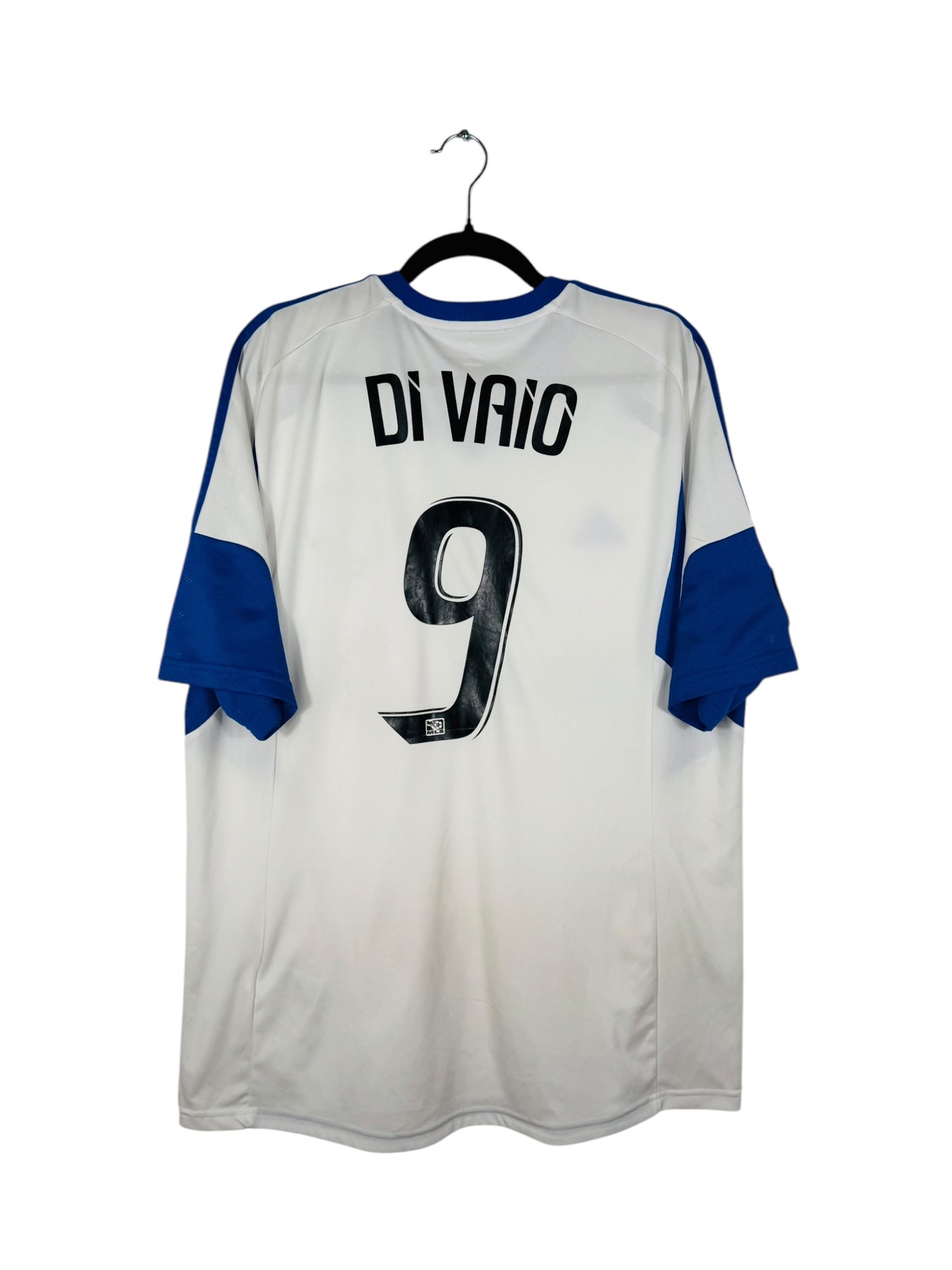 Maillot Impact Montréal 2011-2012 Extérieur Adidas - Vue arrière, taille XL, flocage Di Vaio N°9.