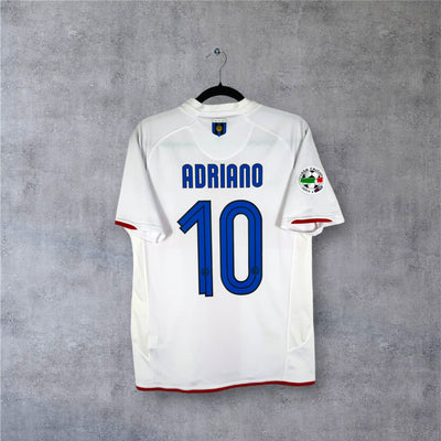 Inter Milan 2007-2008 Centenary Away Shirt - Adriano N°10 (S)