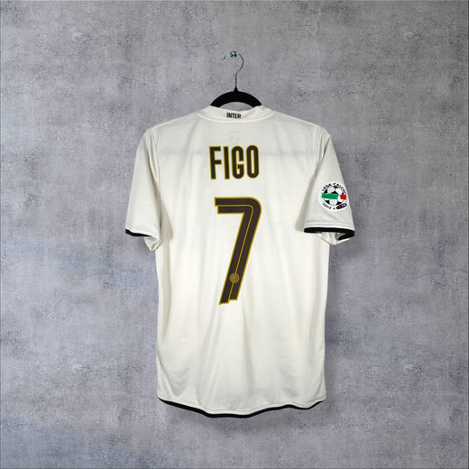 Maillot Inter Milan 2008-2009 Extérieur - Figo N°7 (S)