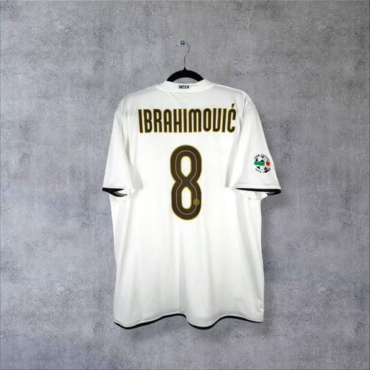 Maillot Inter Milan 2008-2009 Extérieur - Ibrahimović N°8 (XL)