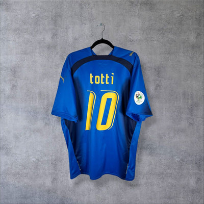 Maillot Italie Coupe du Monde 2006 Domicile - Totti N°10 (XXL)