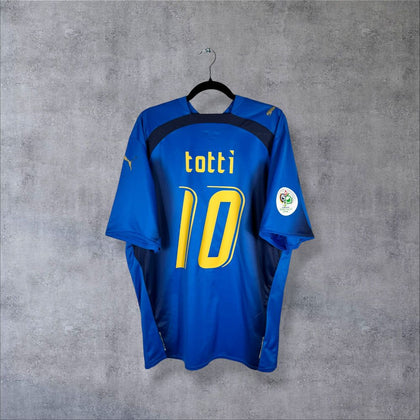 Maillot Italie Coupe du Monde 2006 Domicile - Totti N°10 (XXL)