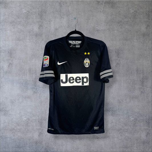 Maillot authentique Juventus 2012-2013 Extérieur noir Nike vue de face