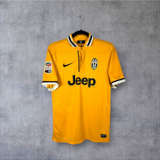 Maillot authentique Juventus 2013-2014 Extérieur Nike vue de face