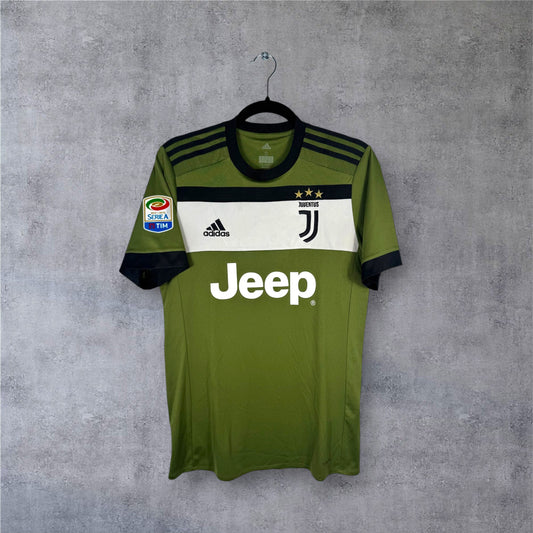 Maillot authentique Juventus 2017-2018 Third Adidas vue de face