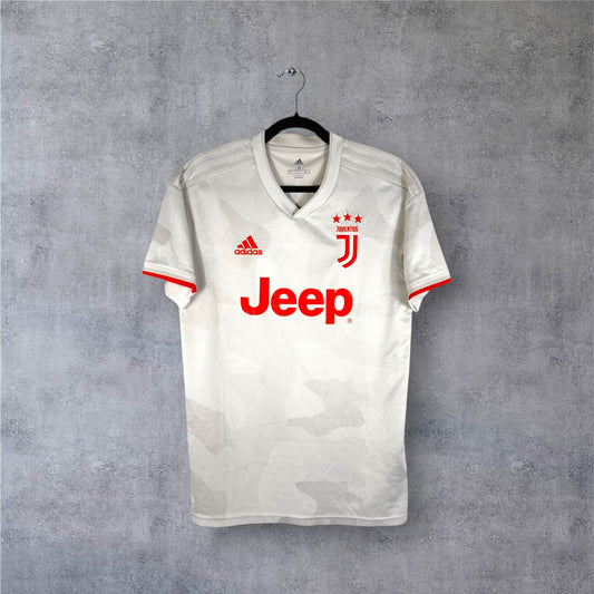 Maillot authentique Juventus 2019-2020 Extérieur Shanghai Edition Adidas vue de face