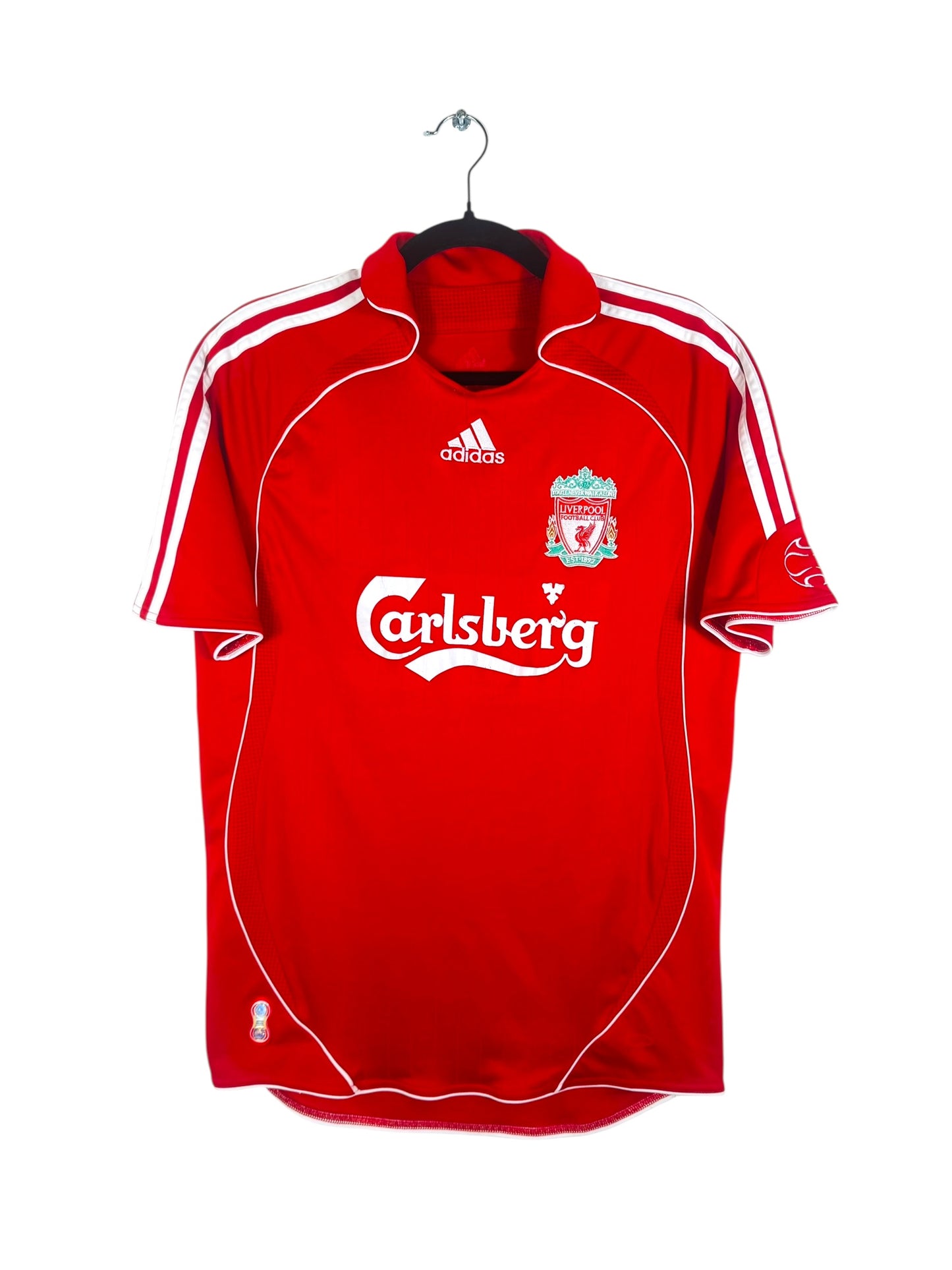 Maillot Liverpool FC 2006-2008 Domicile Gerrard N°8 - Vue avant