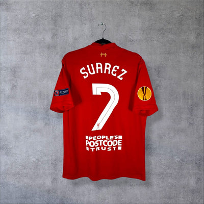 Maillot Liverpool 2012-2013 Domicile - Suárez N°7 (L)