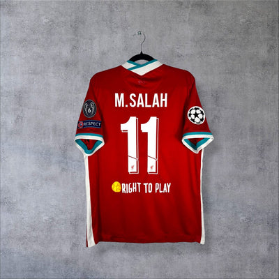 Liverpool 2020-2021 Home Shirt - Salah No.11 (XL)
