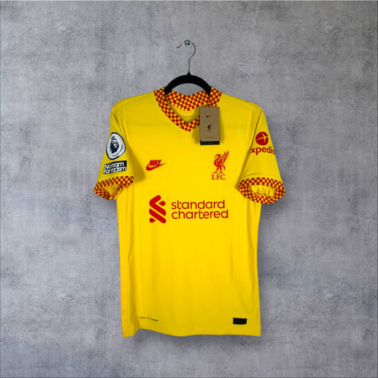 Maillot authentique Liverpool 2021-2022 Third Nike Vaporknit vue de face