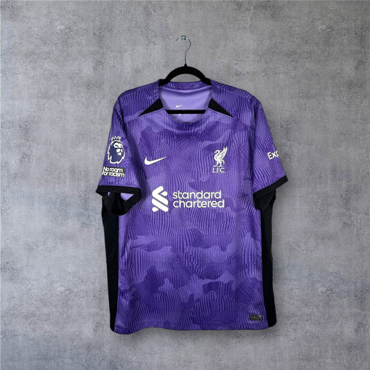 Maillot authentique Liverpool 2023-2024 Third Nike vue de face