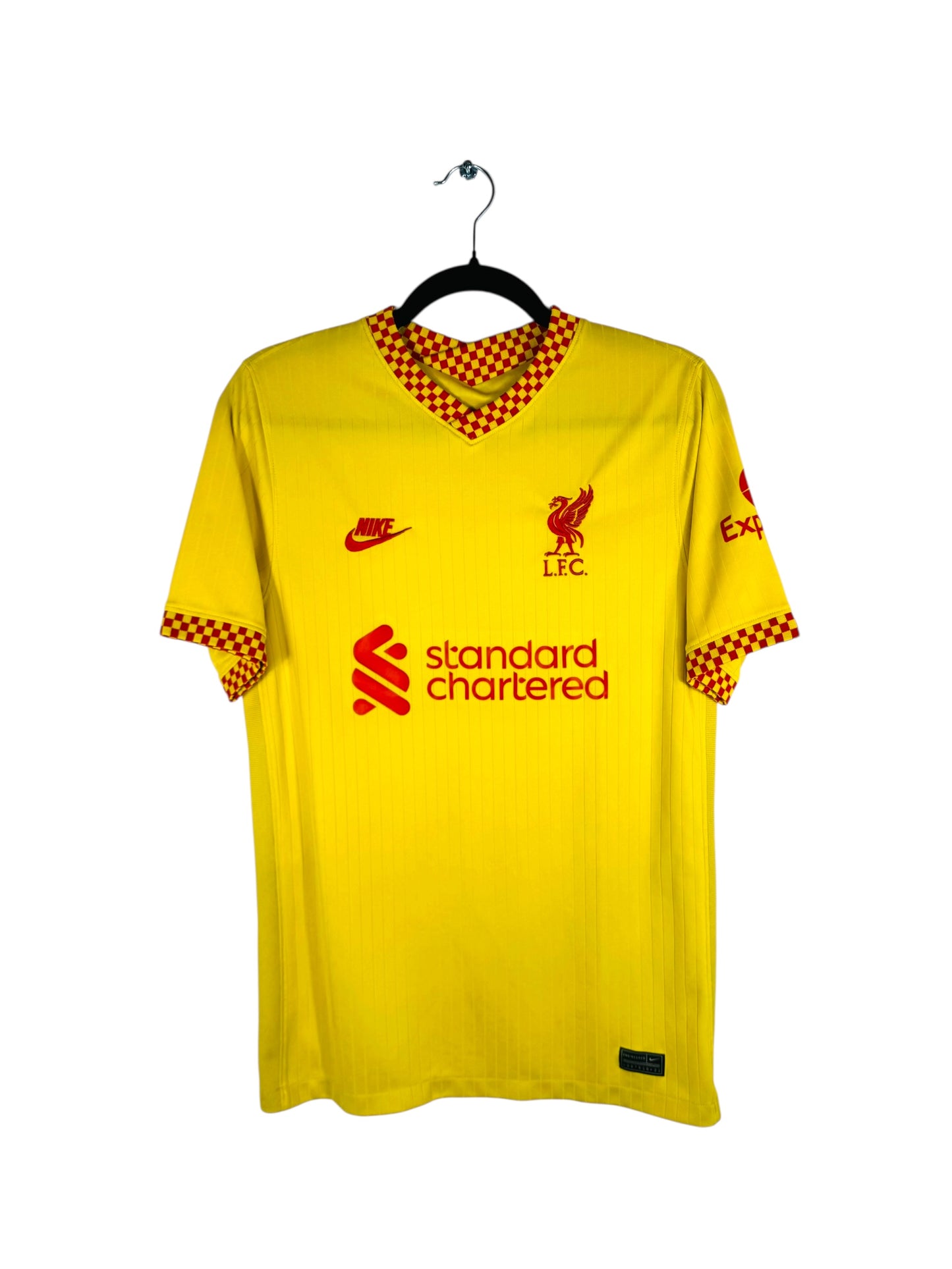 Maillot Liverpool FC 2021-2022 third Nike Mané 10 jaune taille S vue avant