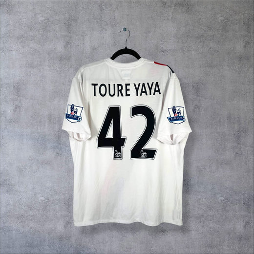 Maillot Manchester City 2009-2010 Third - Yaya Touré N°42 (XL)