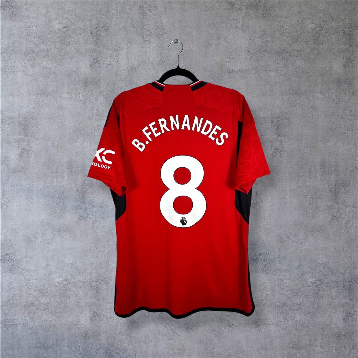 Man United Authentic B.Fernandes 8ユニフォーム Man United 2023-2024 Home Shirt Fernandes 8 (L) new – Pure