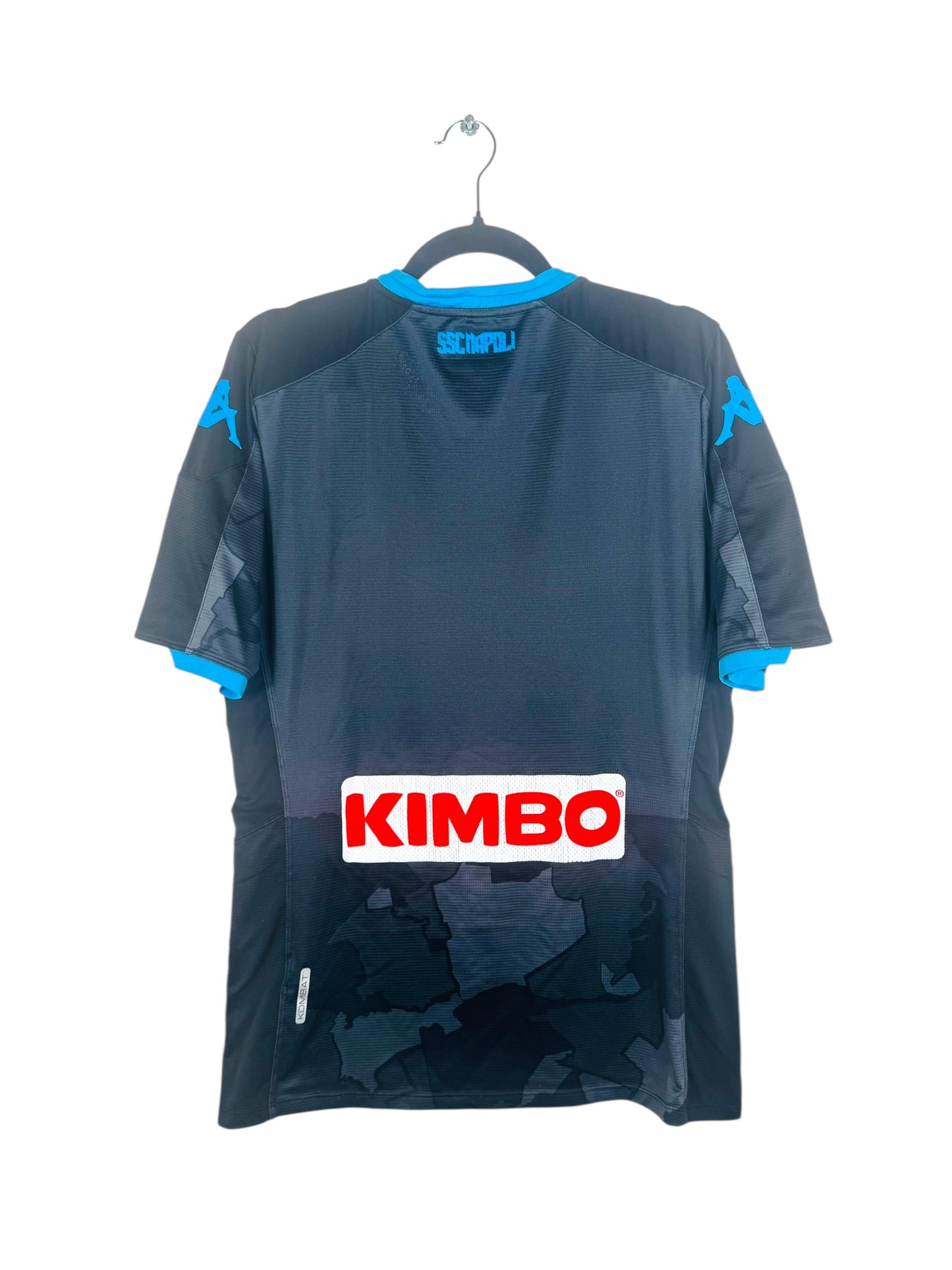Maillot Napoli 2019-2020 Fourth Gris Camouflage - Vue arrière