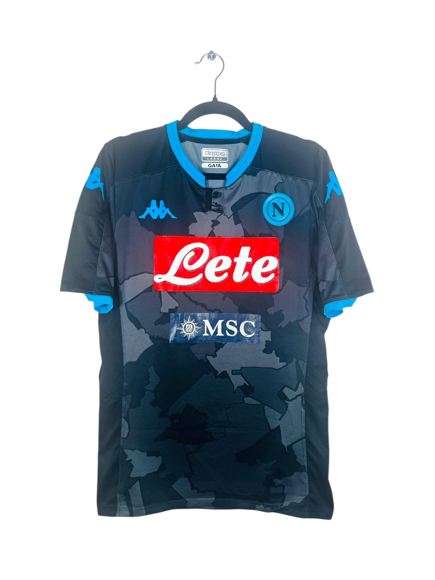 Maillot Napoli 2019-2020 Fourth Gris Camouflage