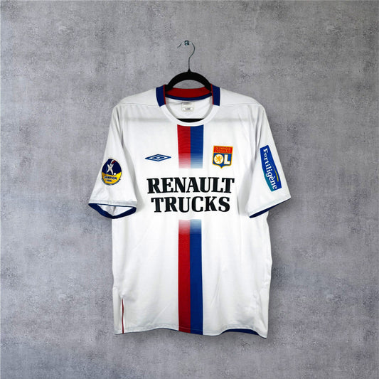 Maillot authentique Olympique Lyonnais 2005-2006 Domicile Umbro vue de face