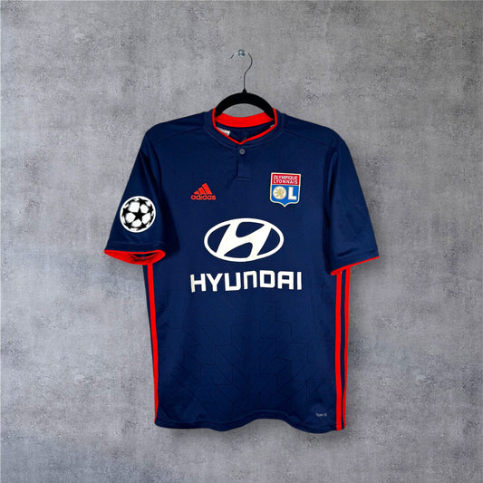 Maillot authentique Olympique Lyonnais 2018-2019 Extérieur Adidas vue de face