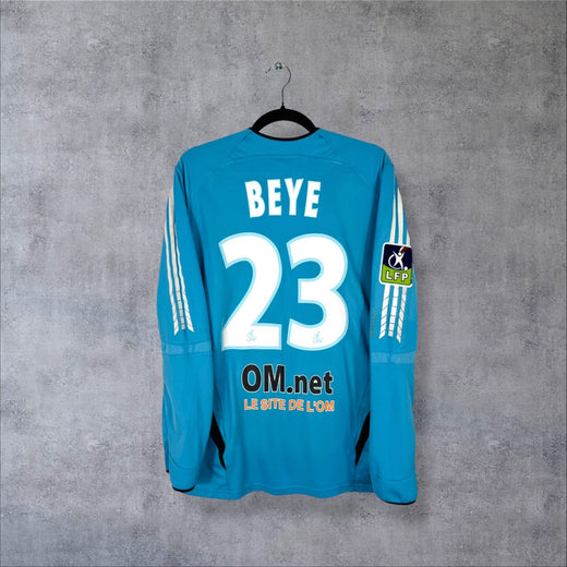 Maillot OM 2005-2006 Extérieur Manches Longues - Beye N°23 (L)