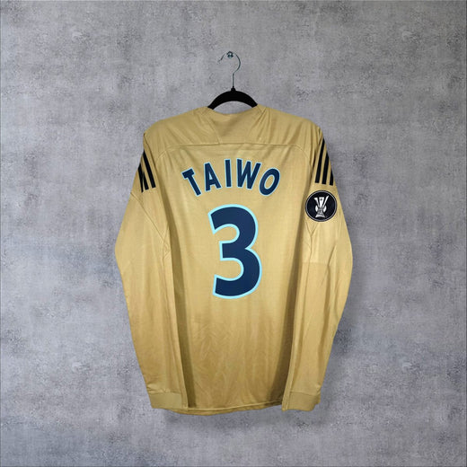 Maillot OM 2008-2009 Third Manches Longues - Taiwo N°3 (L)