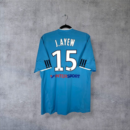 Maillot OM 2010-2011 Extérieur - J. Ayew N°15 (L)
