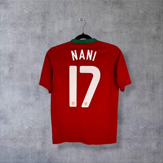 Maillot Portugal 2008-2009 Domicile - Nani N°17 (XS)