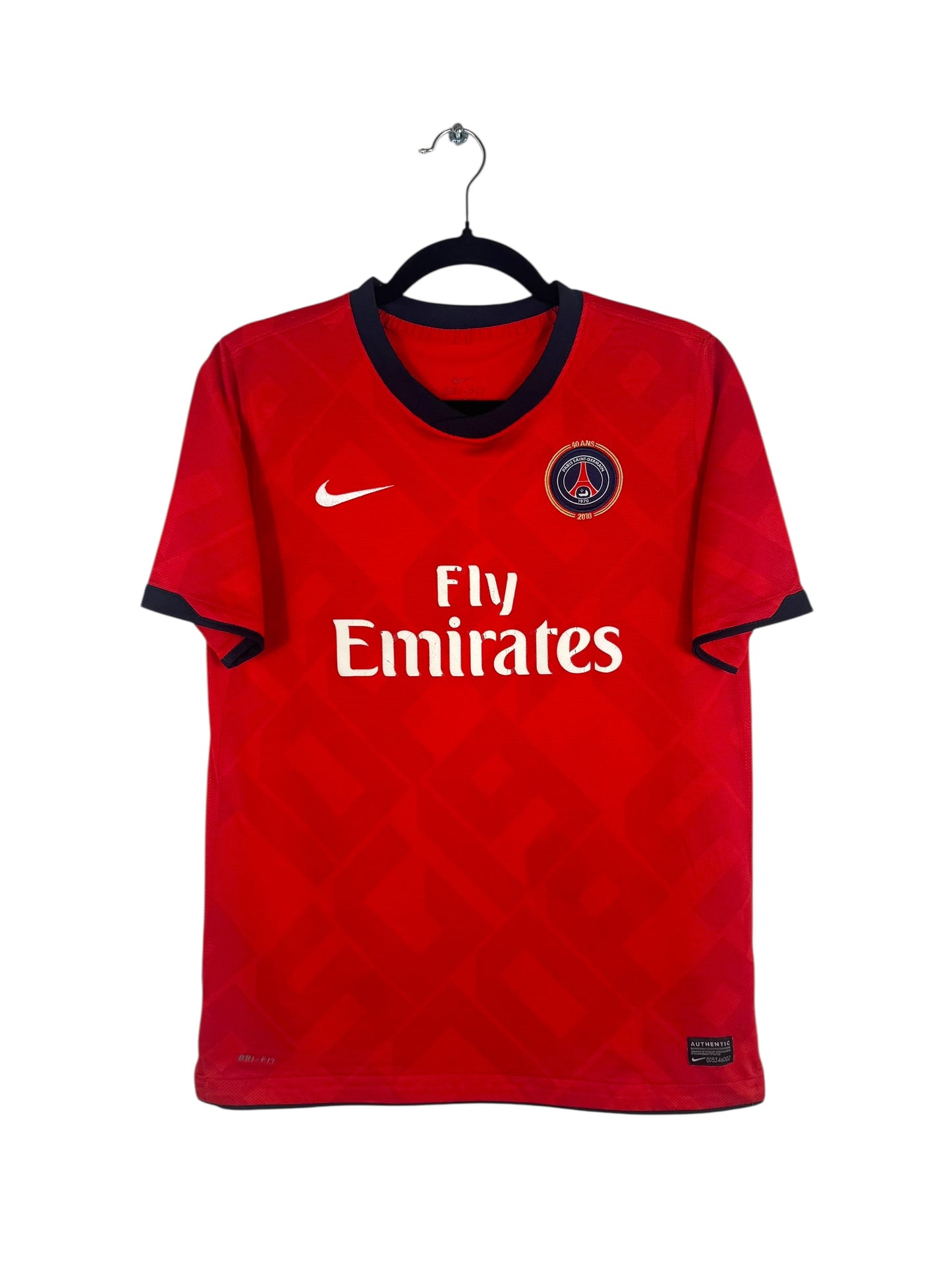 Maillot PSG 2010-2011 Extérieur Nike - Vue avant