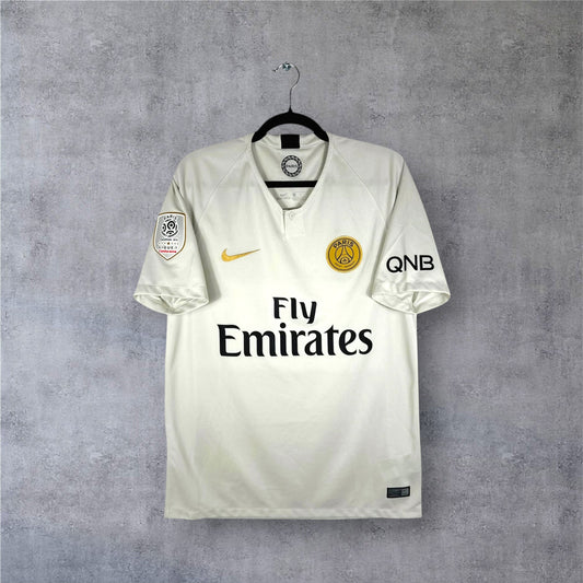 Maillot authentique PSG 2018-2019 Extérieur Nike vue de face