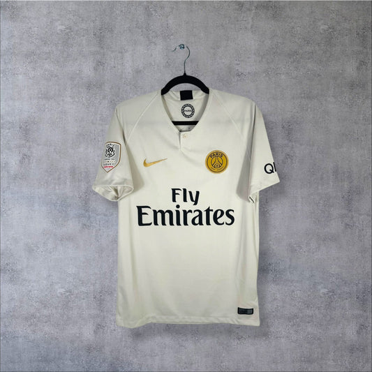 Maillot authentique PSG 2018-2019 Extérieur Nike vue de face