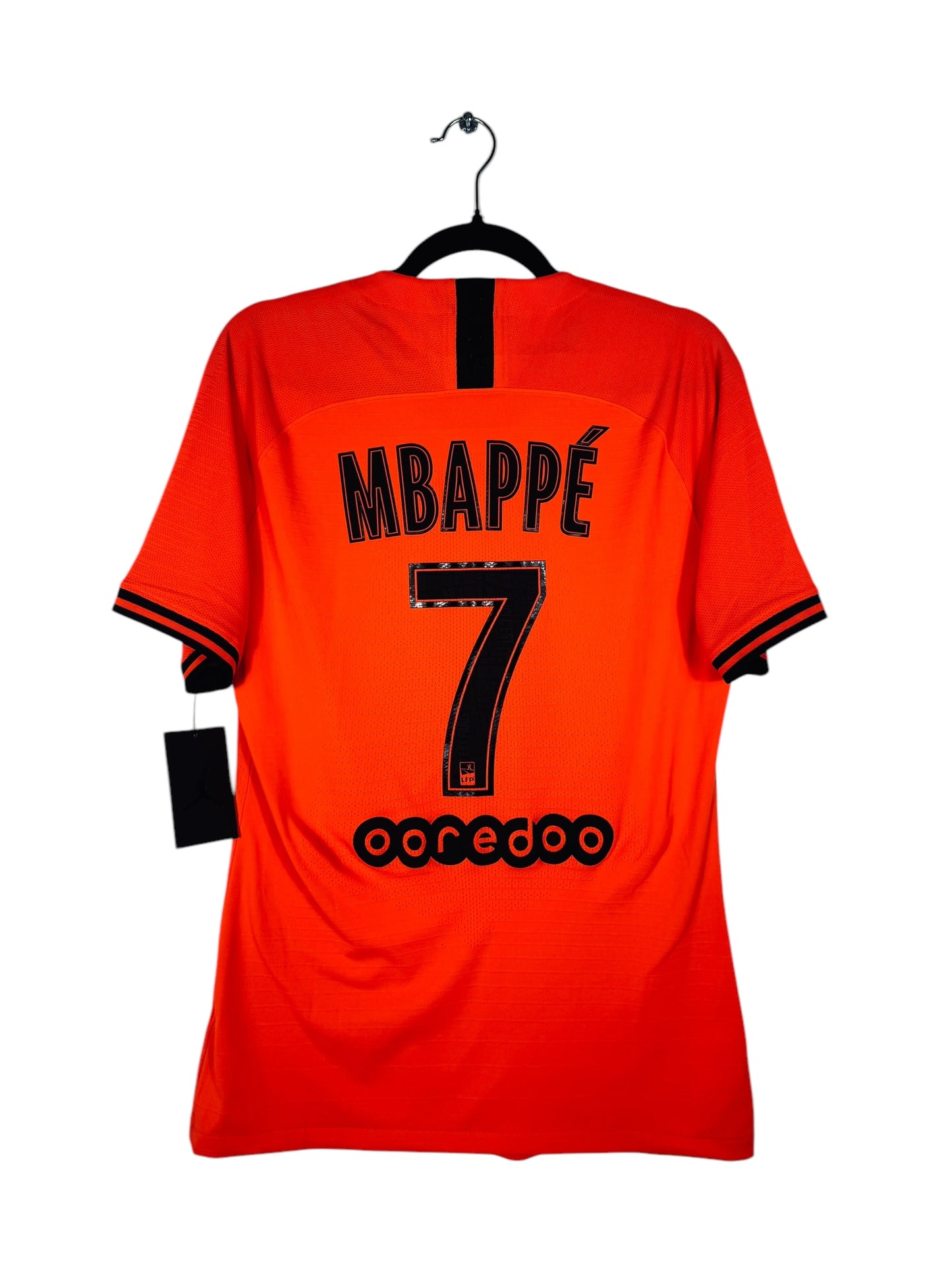 Maillot PSG 2019-2020 Extérieur Mbappé N°7 - Vue arrière