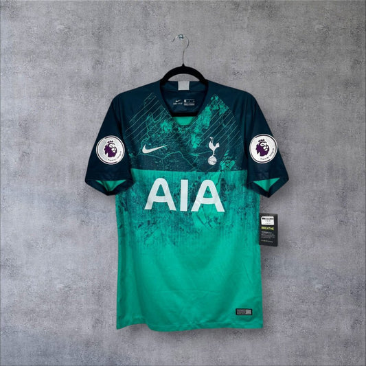 Maillot authentique Tottenham 2018-2019 Third vert Nike vue de face