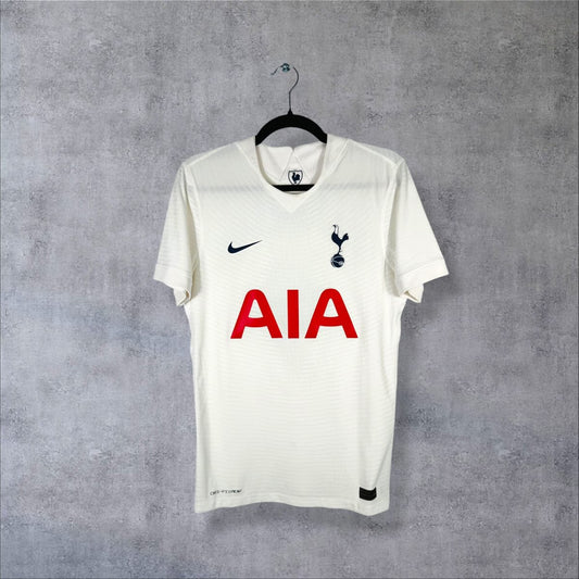 Maillot Tottenham domicile 2021-2022 Nike Dri-FIT ADV de face, sponsor AIA rouge